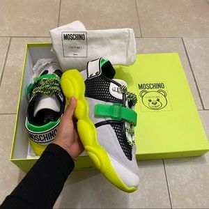 Moschino Fluo Teddy Florescent Shoes